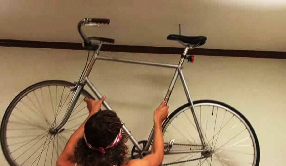 How to Store Your Bike Creatively Howcast