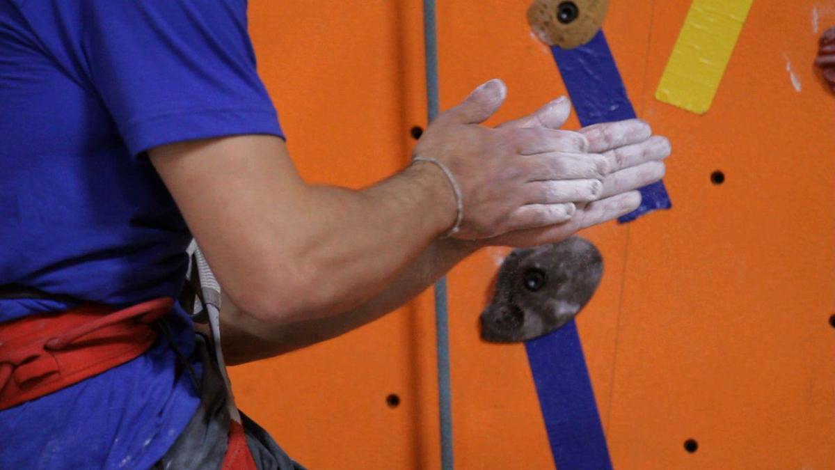 How to Use Chalk for Indoor Climbing Howcast