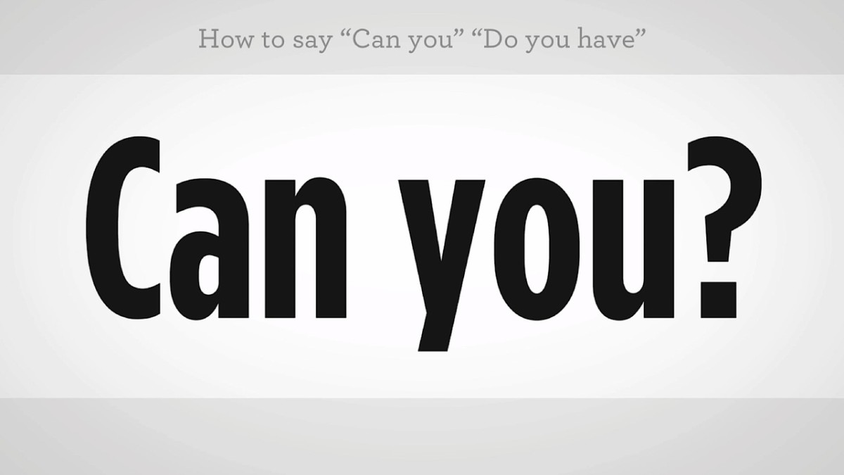 How to Say "Can You" or "Do You Have" in Mandarin Chinese Howcast
