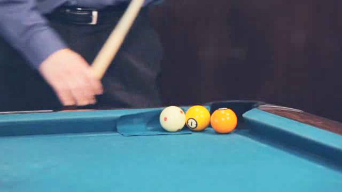 How to Make the "Hustler Masse" Pool Trick Shot Howcast