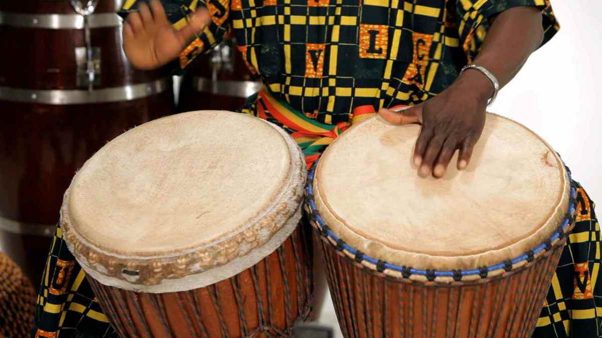 How to Play 2 Djembe Drums Together Howcast