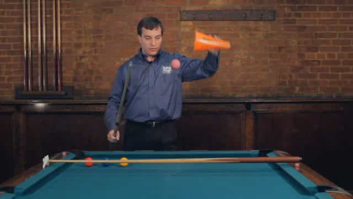 How to Make the "A Game of Jacks" Pool Trick Shot Howcast