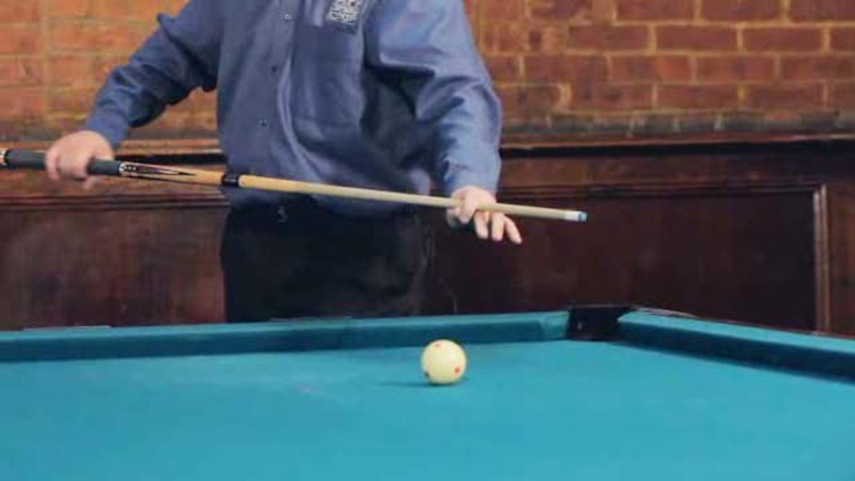 How to Create a Solid Stroke for Pool Trick Shots Howcast