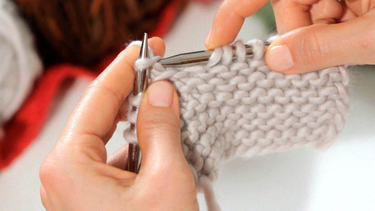 How to Do a Basic Knitting Stitch Howcast