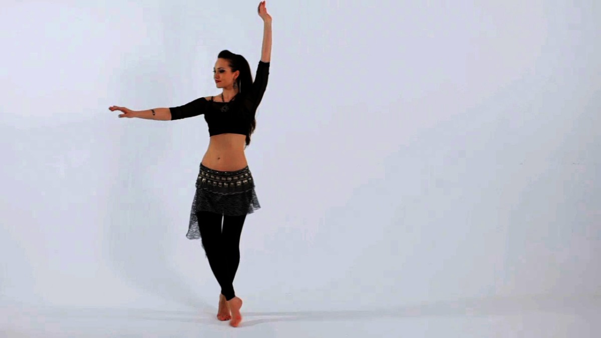 How to Do a Traveling Twist Belly Dance Move Howcast