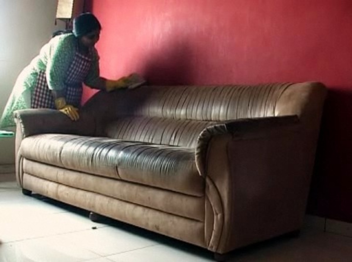 How to Remove Stains from Leather Furniture Howcast