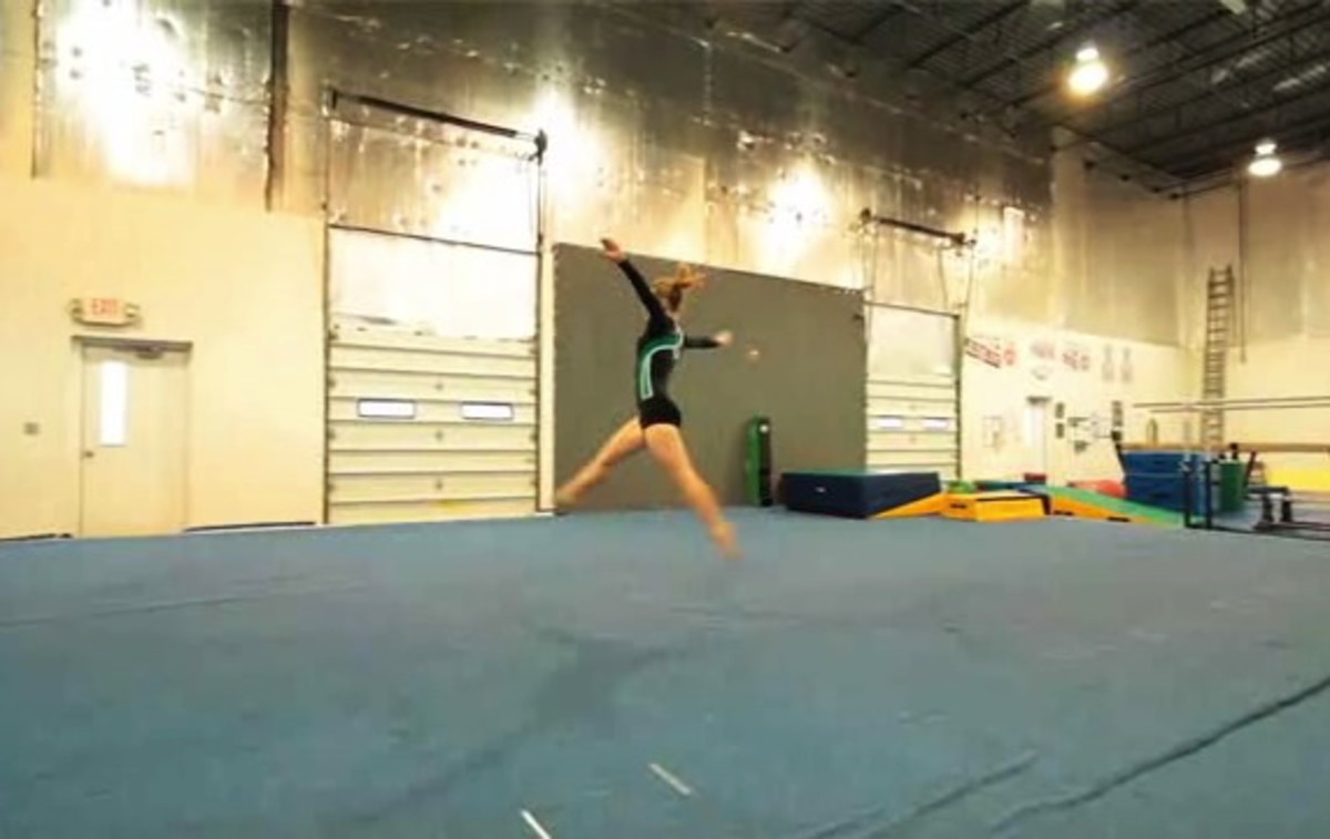 How to Make a Gymnastics Floor Routine More Artistic Howcast