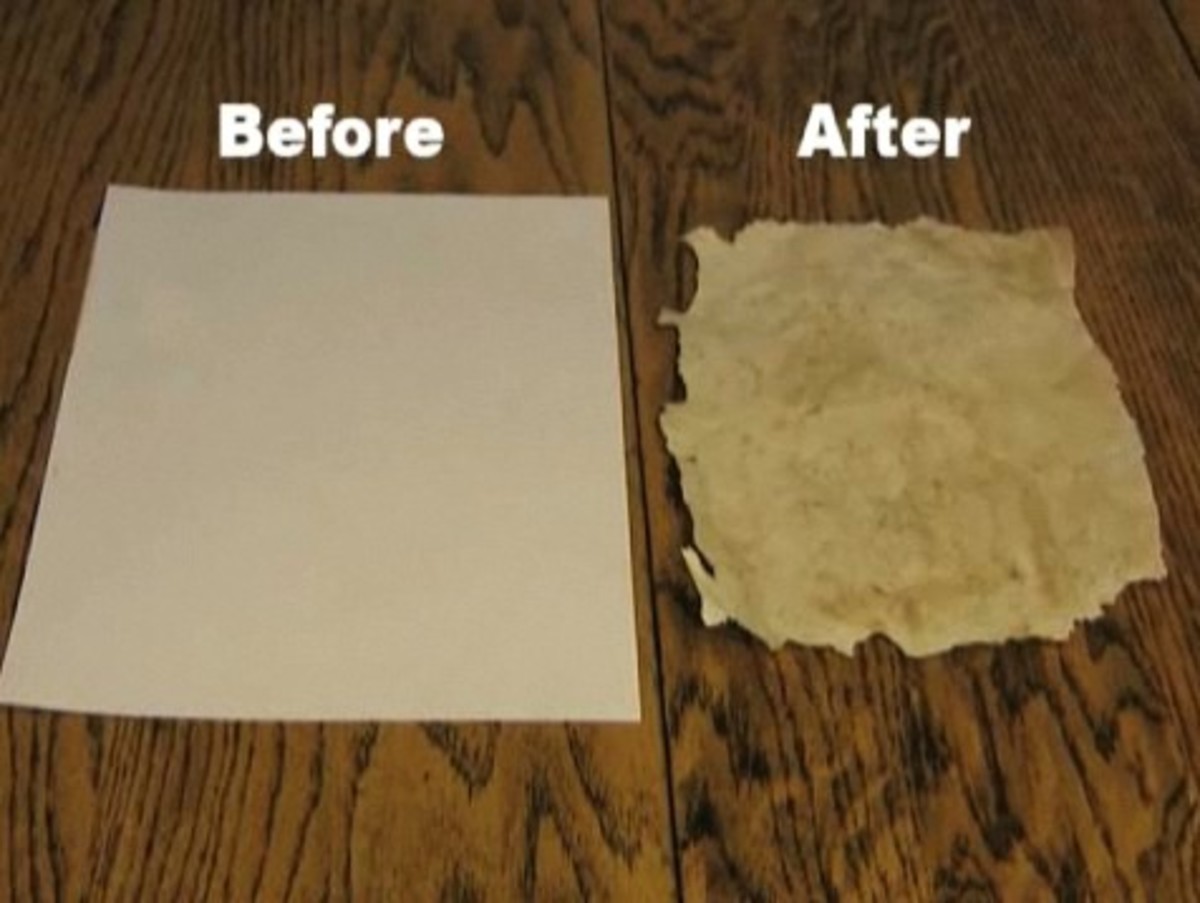 How To Age Paper