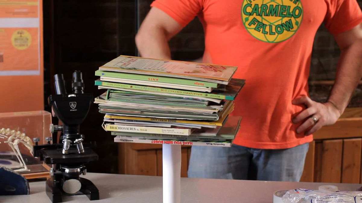 How to Do the Paper Book Tower Experiment Howcast