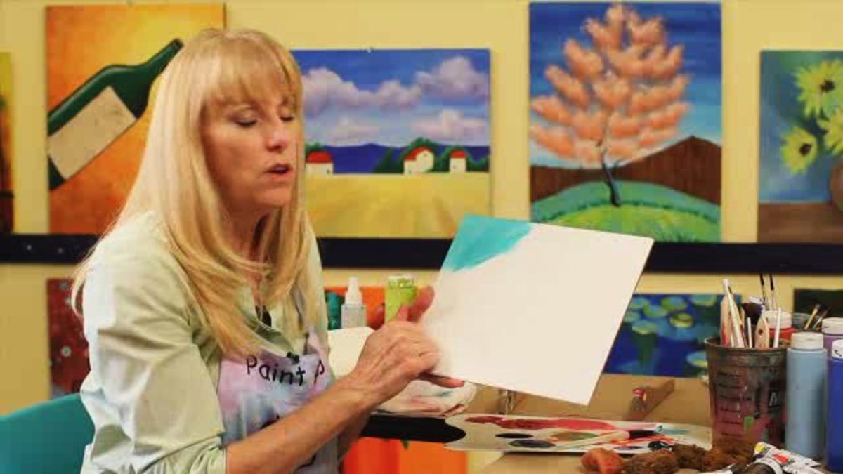 How to Paint with Acrylic on Hardboard or Wood Howcast