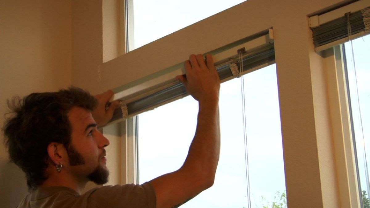 How to Install Window Blinds Howcast