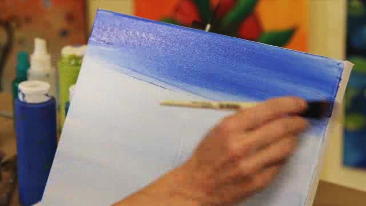 How to Control Opacity & Brightness with Acrylic Paint Howcast