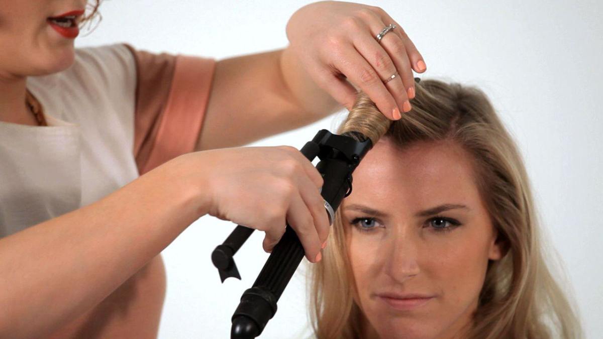 How to use a curling iron howcast