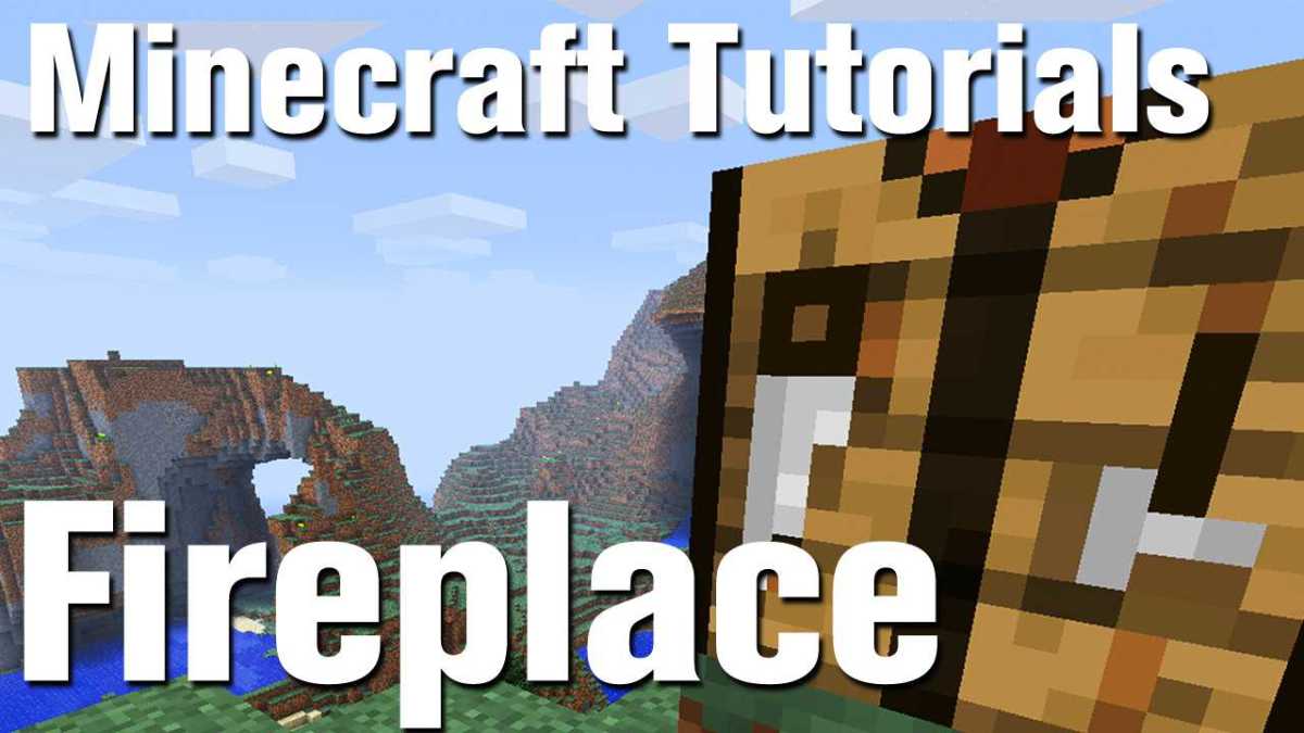 Minecraft Tutorial How To Make A Fireplace Howcast