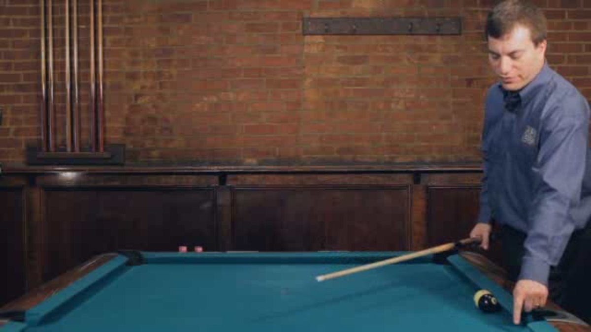 How to Make the "Time Shot Bank" Pool Trick Shot Howcast