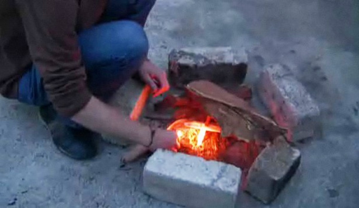 How to Start a Fire without Kindling Howcast