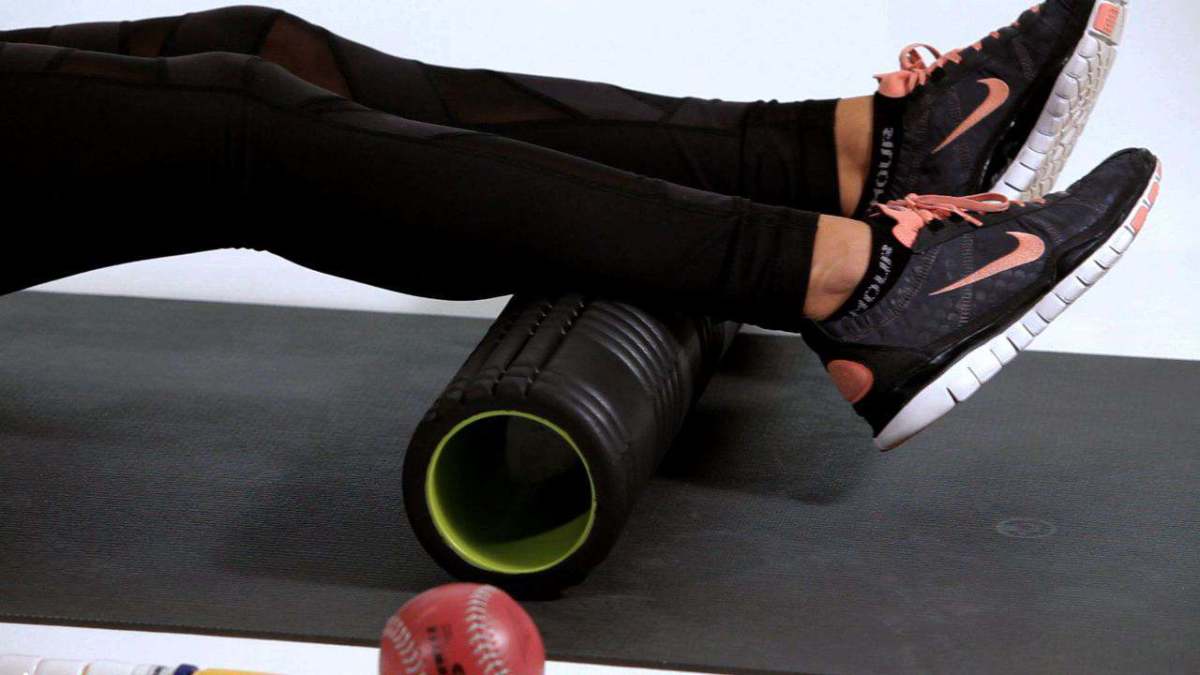 How to Foam Roll Your Calves Howcast