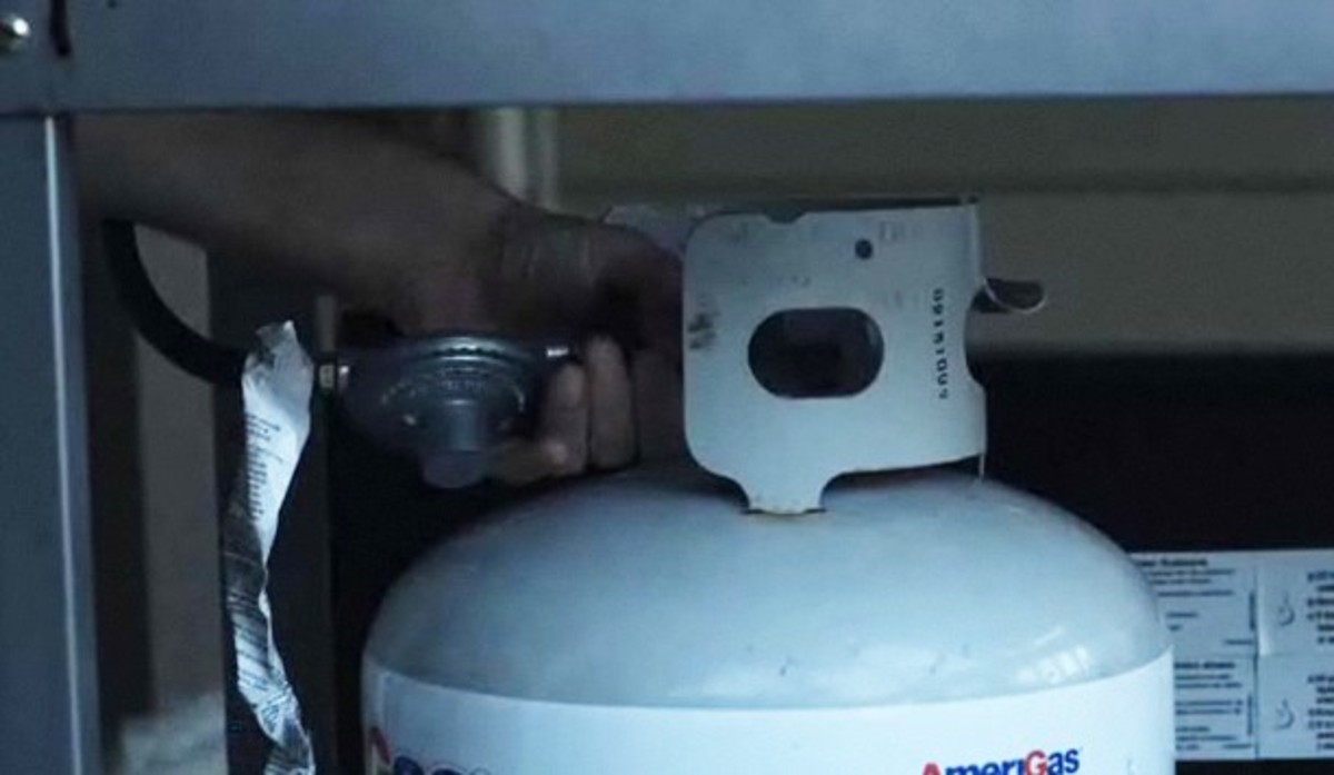 how do you hook up a propane tank to a grilldating cinemas