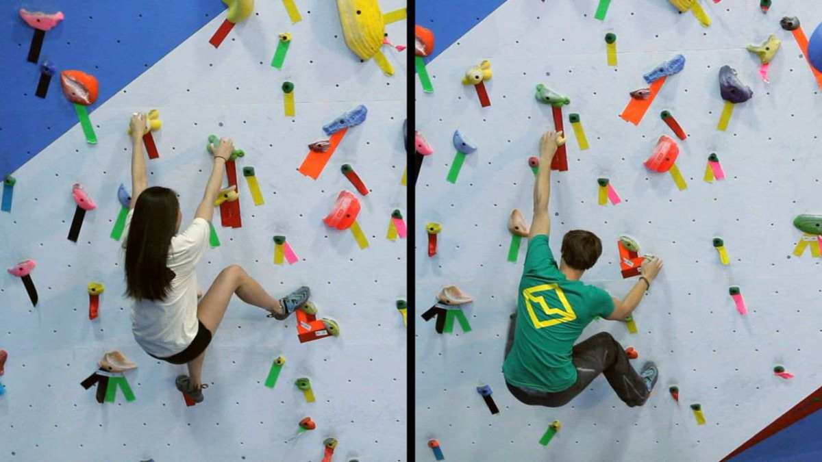 How to Solve Rock Climbing Problems Based on Body Type Howcast