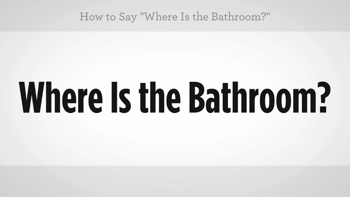 How to Say "Where Is the Bathroom" in Mandarin Chinese Howcast