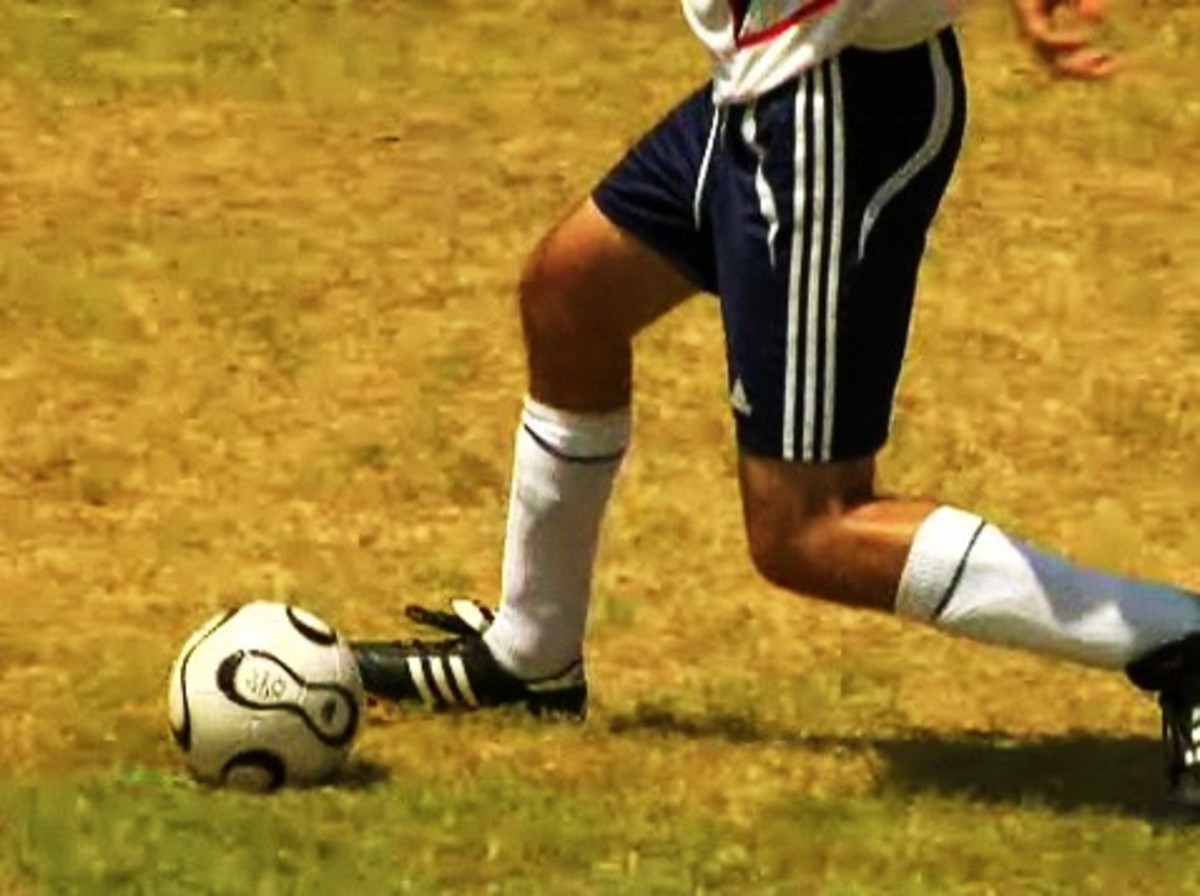 soccer dribble ball