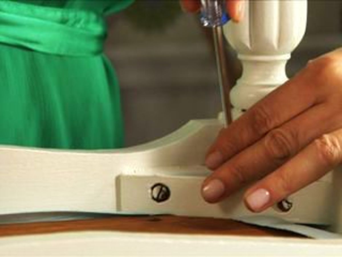 How to Reupholster a Dropin Chair Seat Howcast