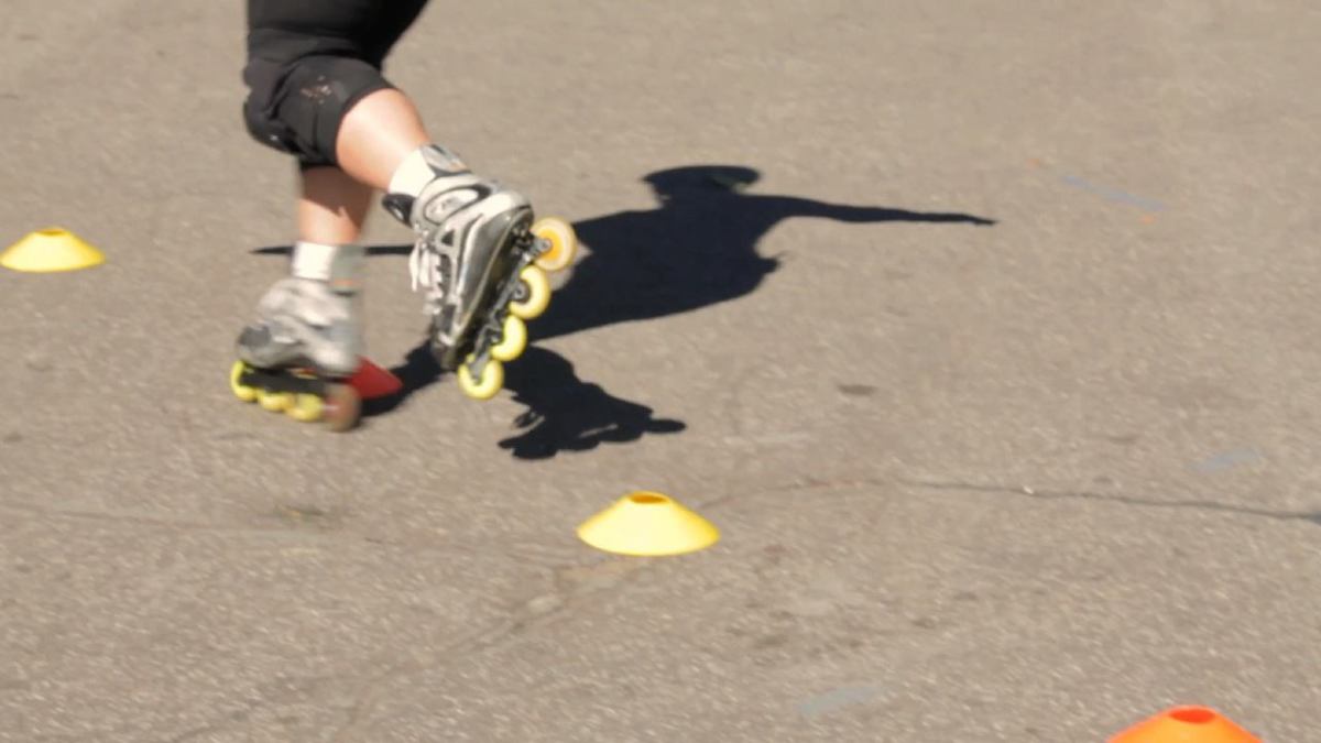 How to Freestyle on Rollerblades Howcast