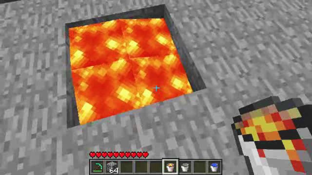 Minecraft Tutorial How to Master the Basics of Minecraft Lava Howcast