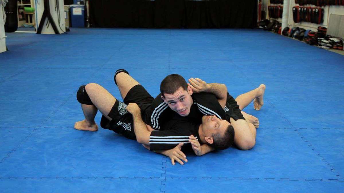 How to Do a Triangle Choke from Side Control MMA Submission Howcast