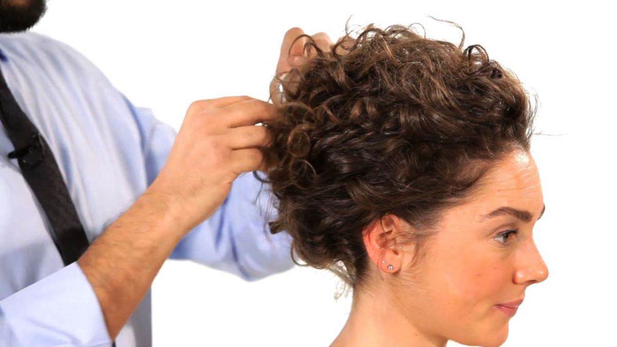 Curly Hair Updos Howcast