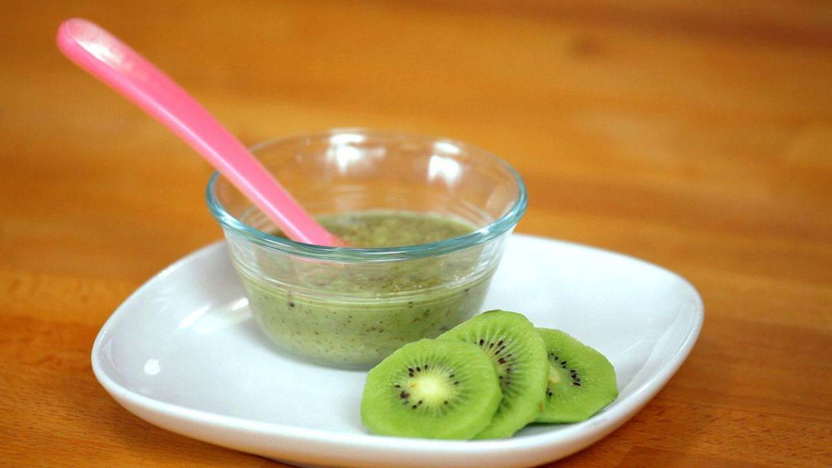 How to Make Kiwi Puree for Babies Howcast