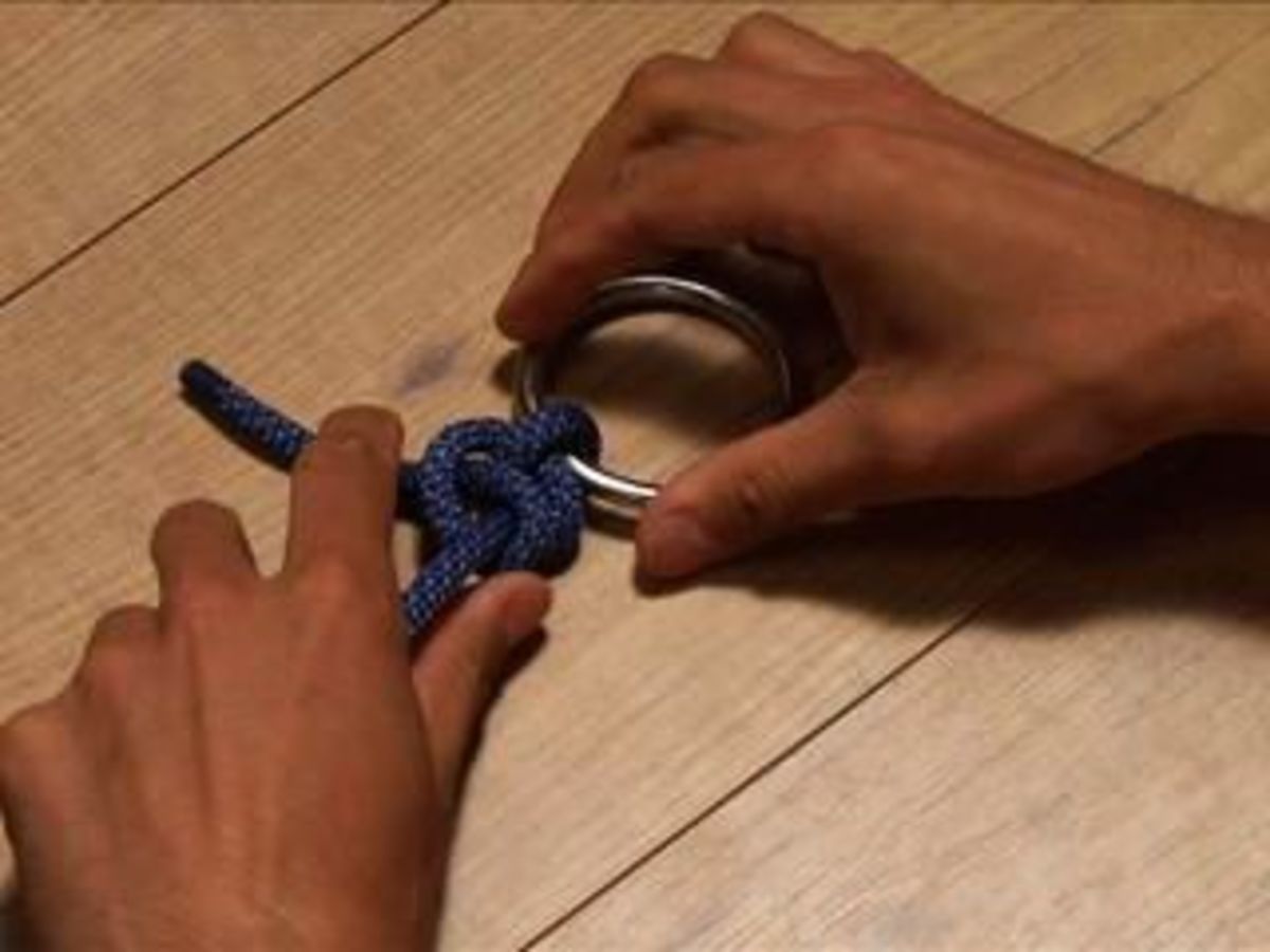 How to Tie a Two Half Hitch Knot Howcast