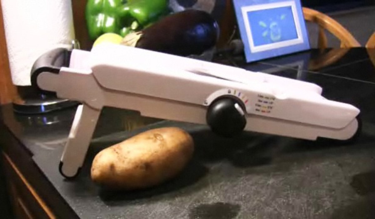 How to Use a Mandoline Slicer Howcast