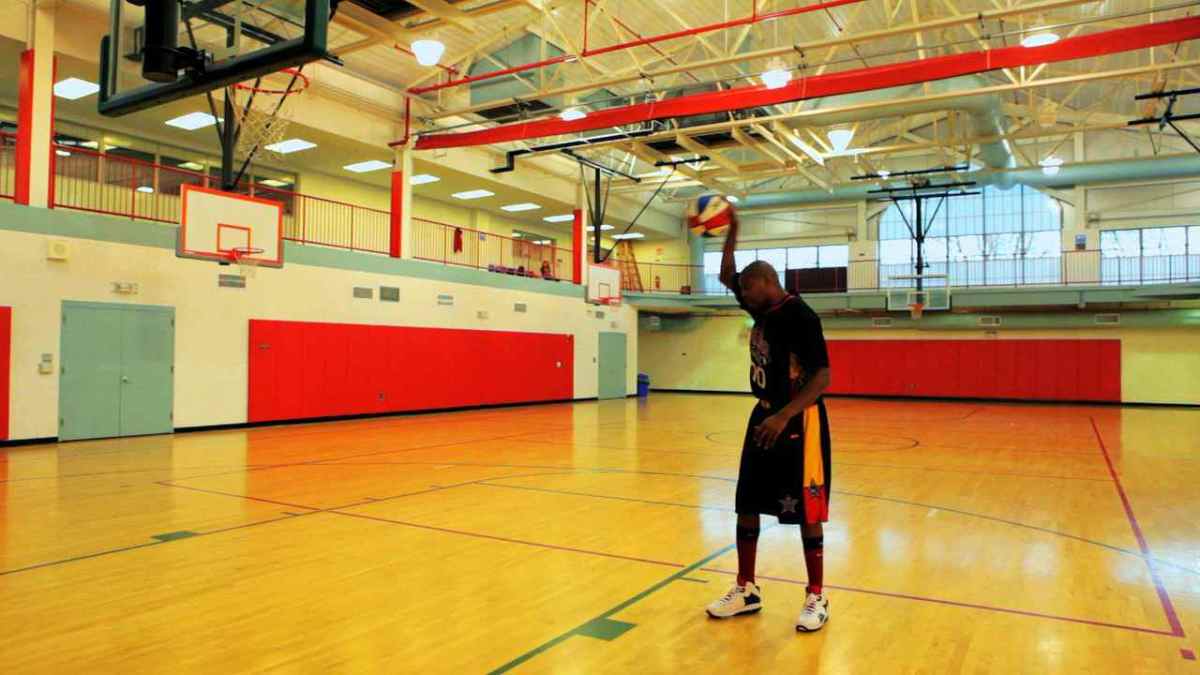 How to Do a Bounce Off Floor to Backboard Basketball Trick Howcast