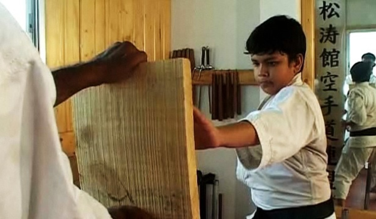 How to Use Karate to Break a Board Howcast