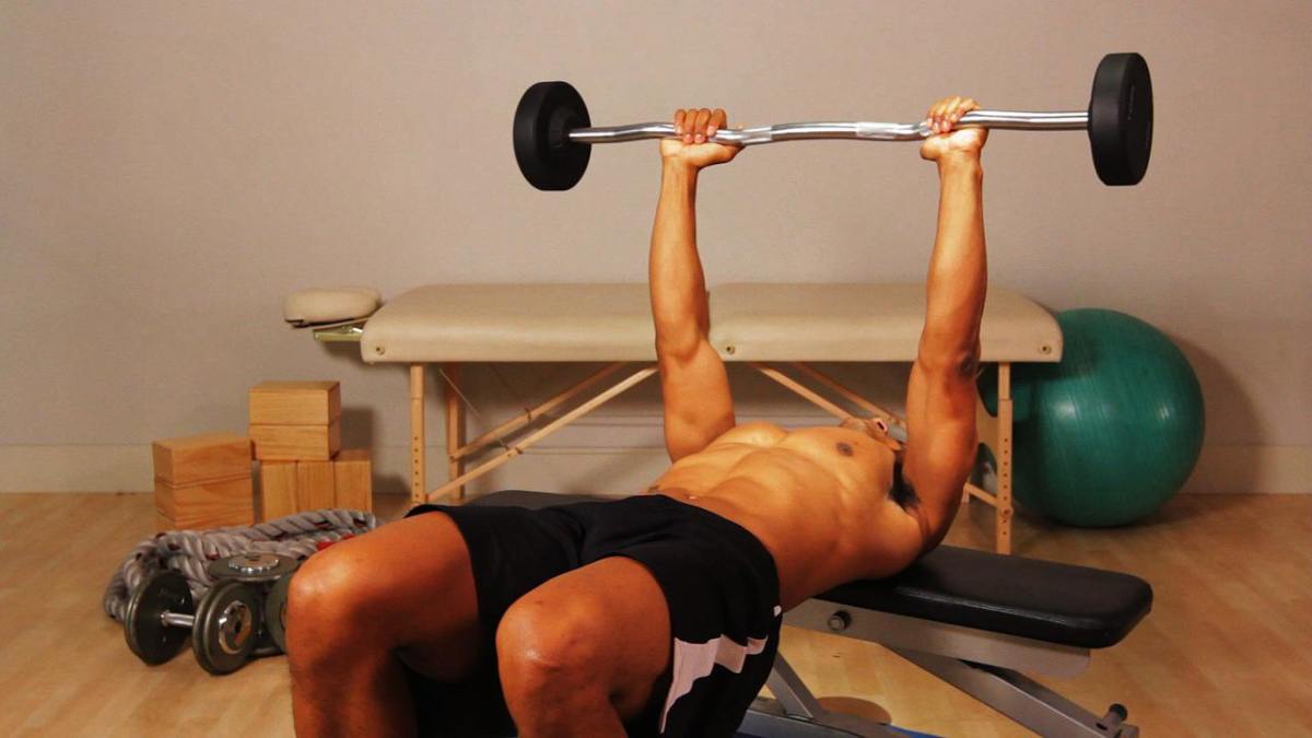 How to Do a Barbell Lat Pullover for a Back Workout Howcast