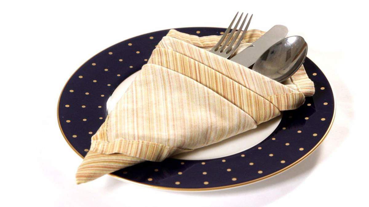 How to Fold a Napkin into an Ice Cream Cone Howcast