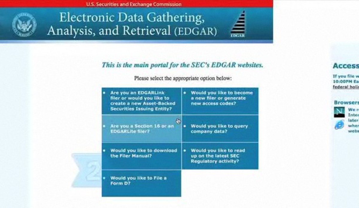 how to submit company information to edgar howcast the best how new filer