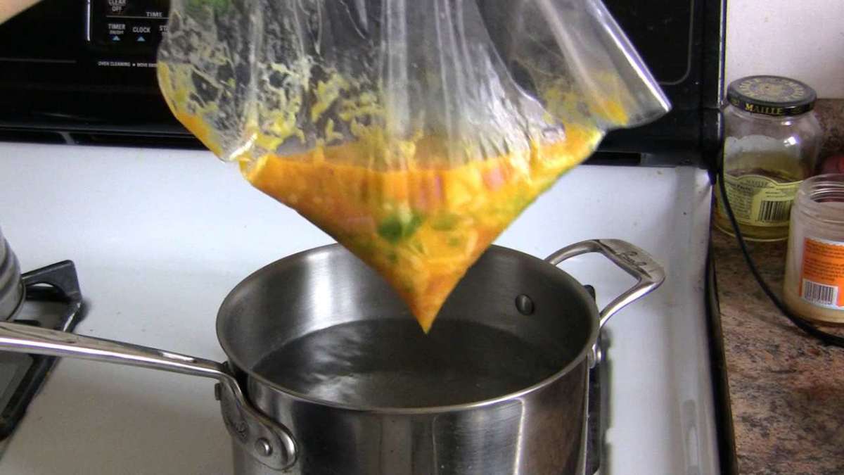 How to Make an Omelette in a Bag Howcast