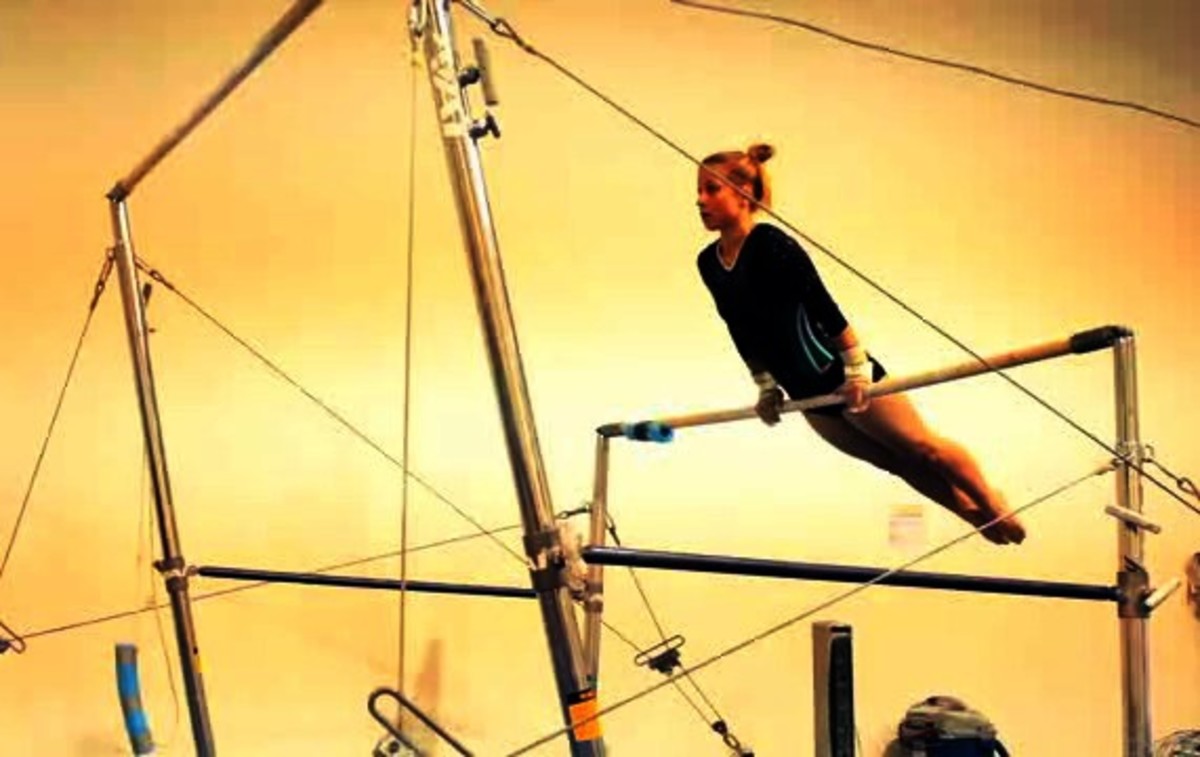 How to Do a Basic Gymnastics Routine on Bars Howcast