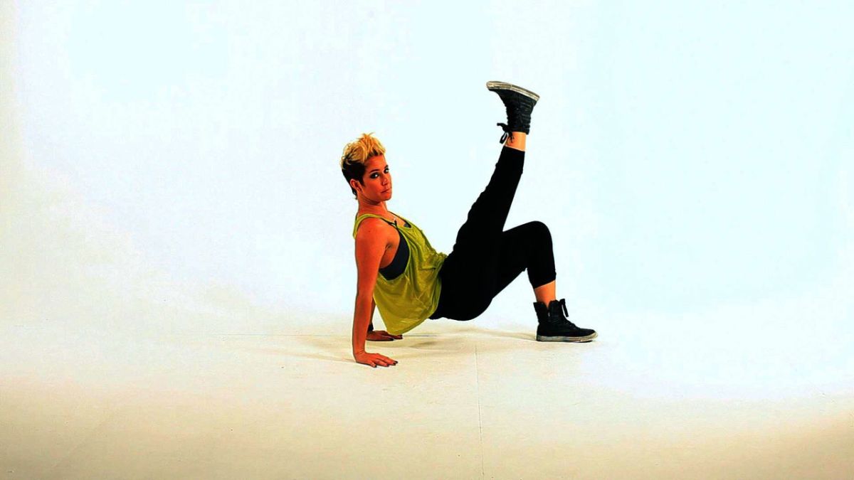 How to Do the Tricep Dip & Kick Dance Move Howcast