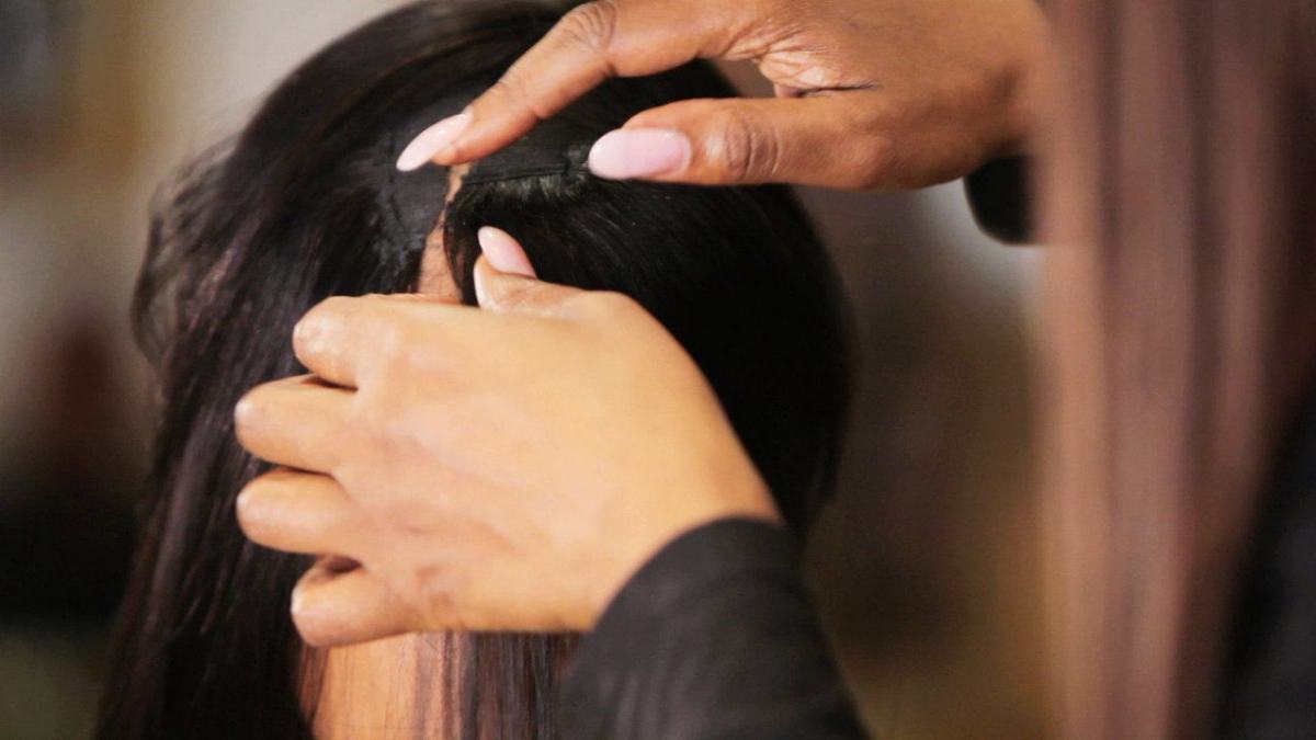 How To Make An Invisible Part In A Weave Howcast