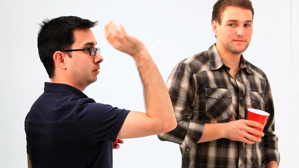 Beer Pong Drinking Game Shot Techniques Howcast