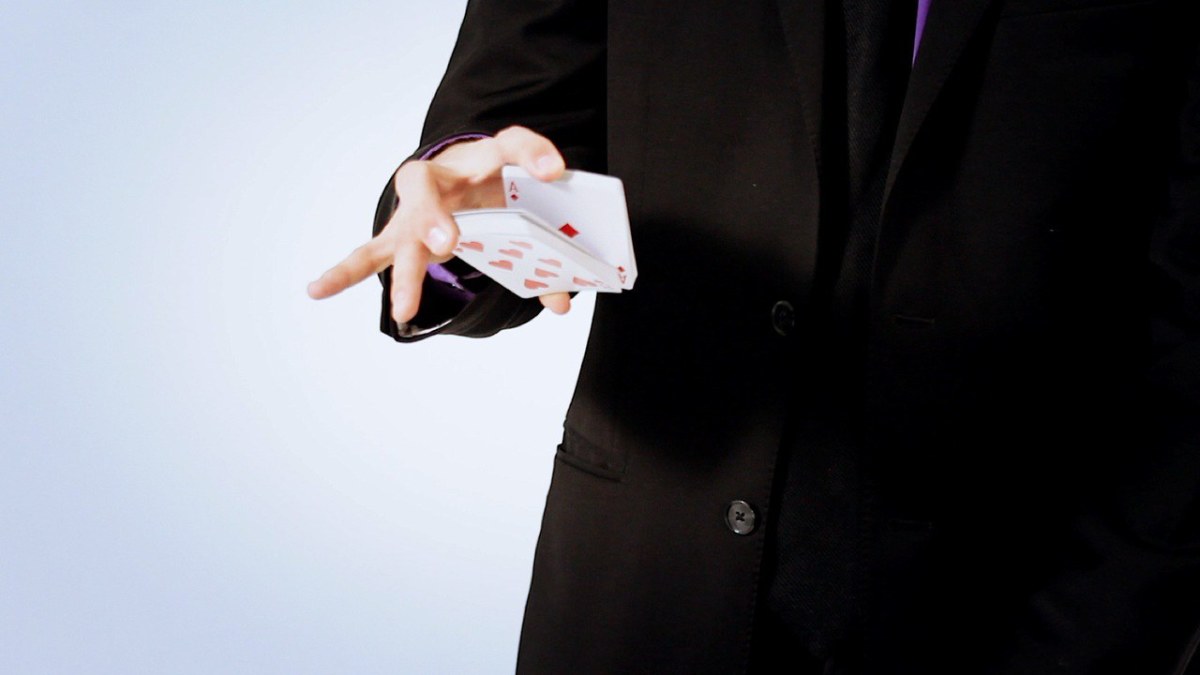 How to Do a False Cut Card Flourish Howcast