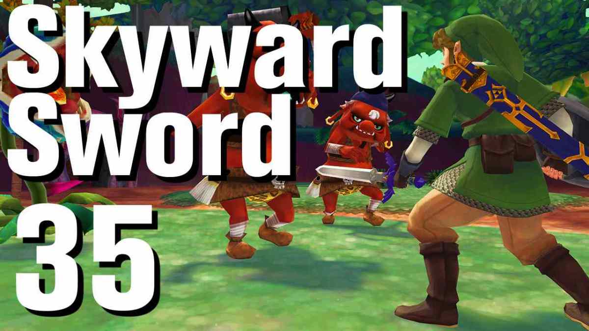 Zelda Skyward Sword Walkthrough Part 35 Eldin Volcano Temple Keys