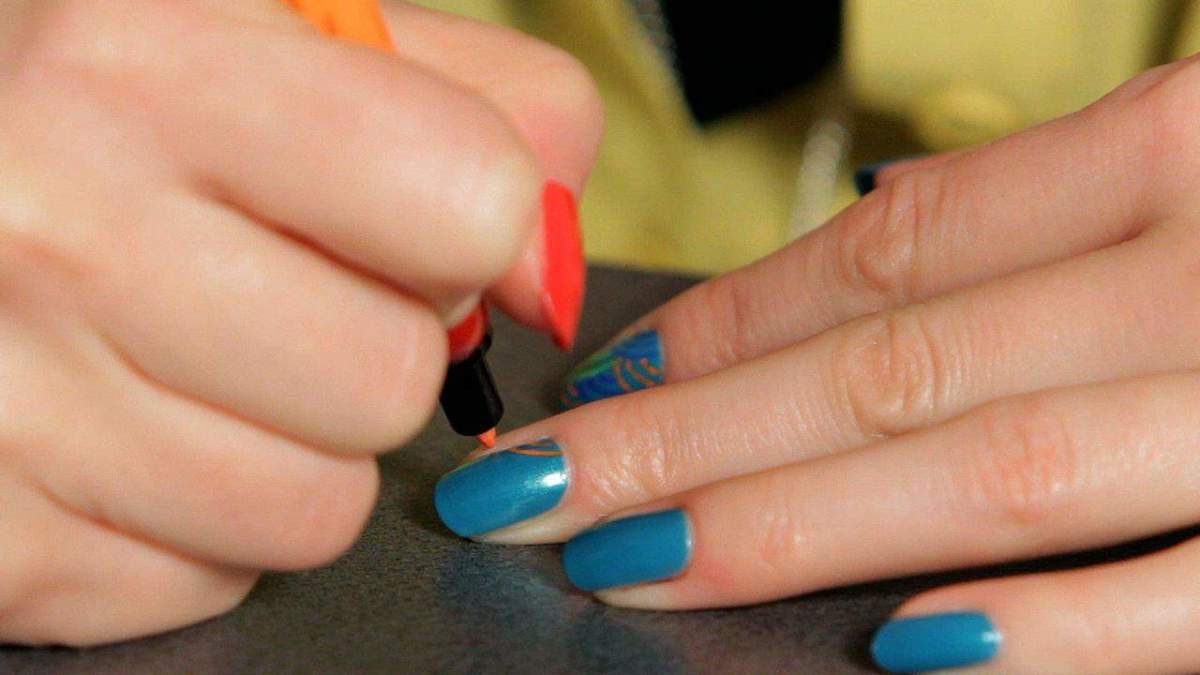 How to Do a Nail Art Design with Lines - Howcast